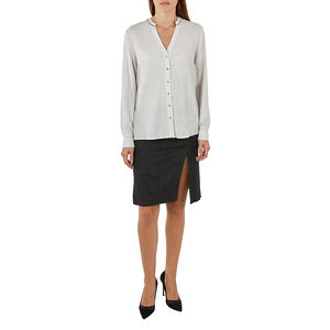 Network Blouse Women size M White Smoke